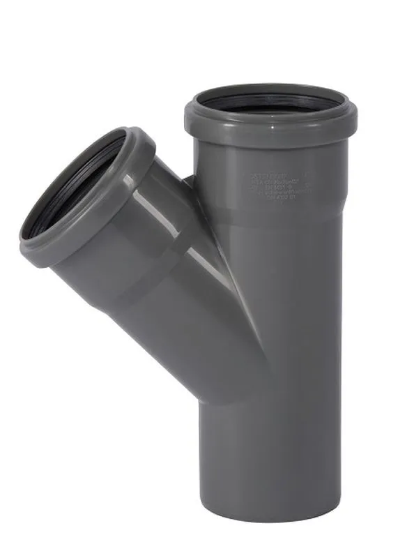 HTsafeEA Abzweig DN 75/75 45 &deg;