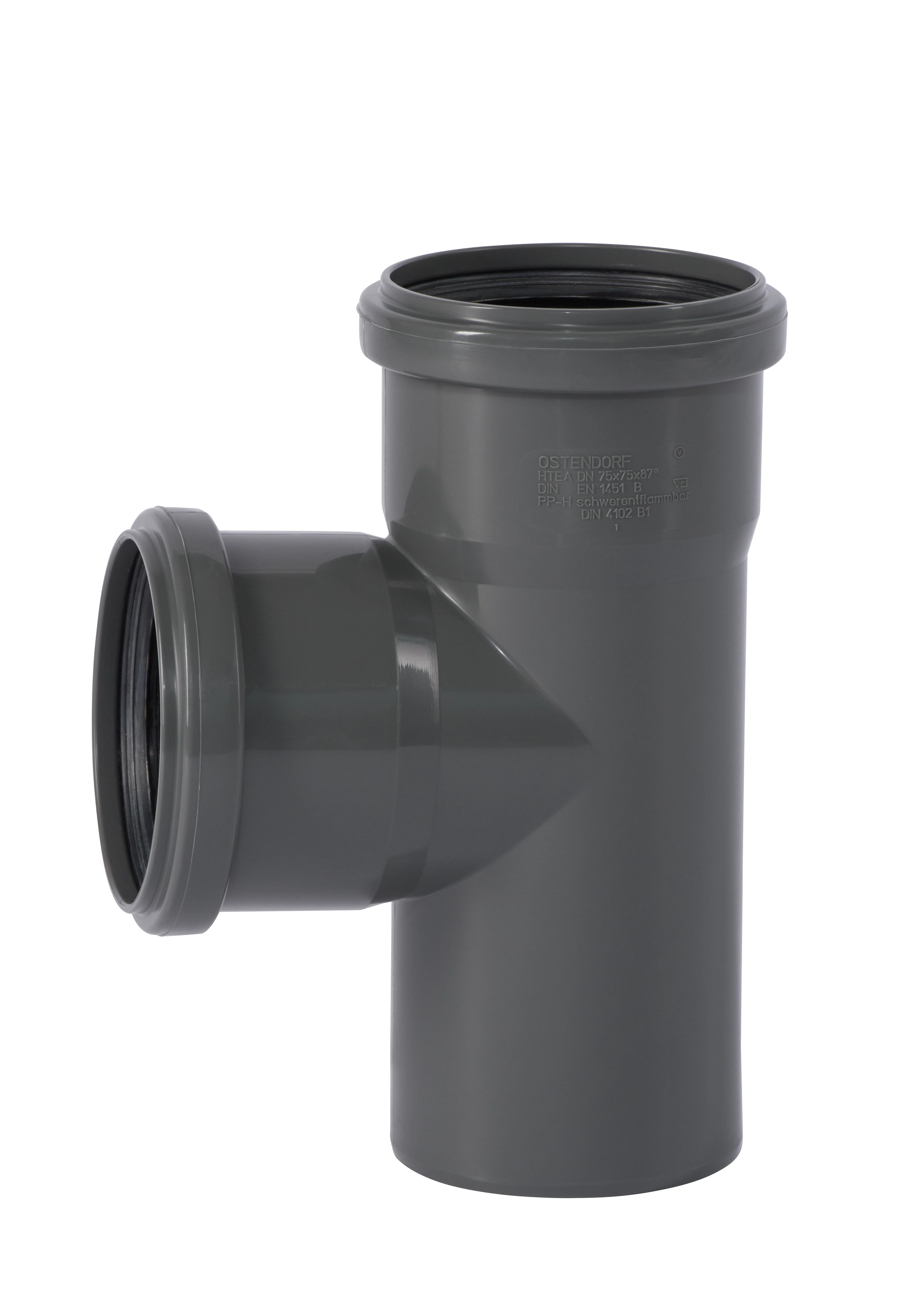 HTsafeEA Abzweig DN 75/75 87 &deg;