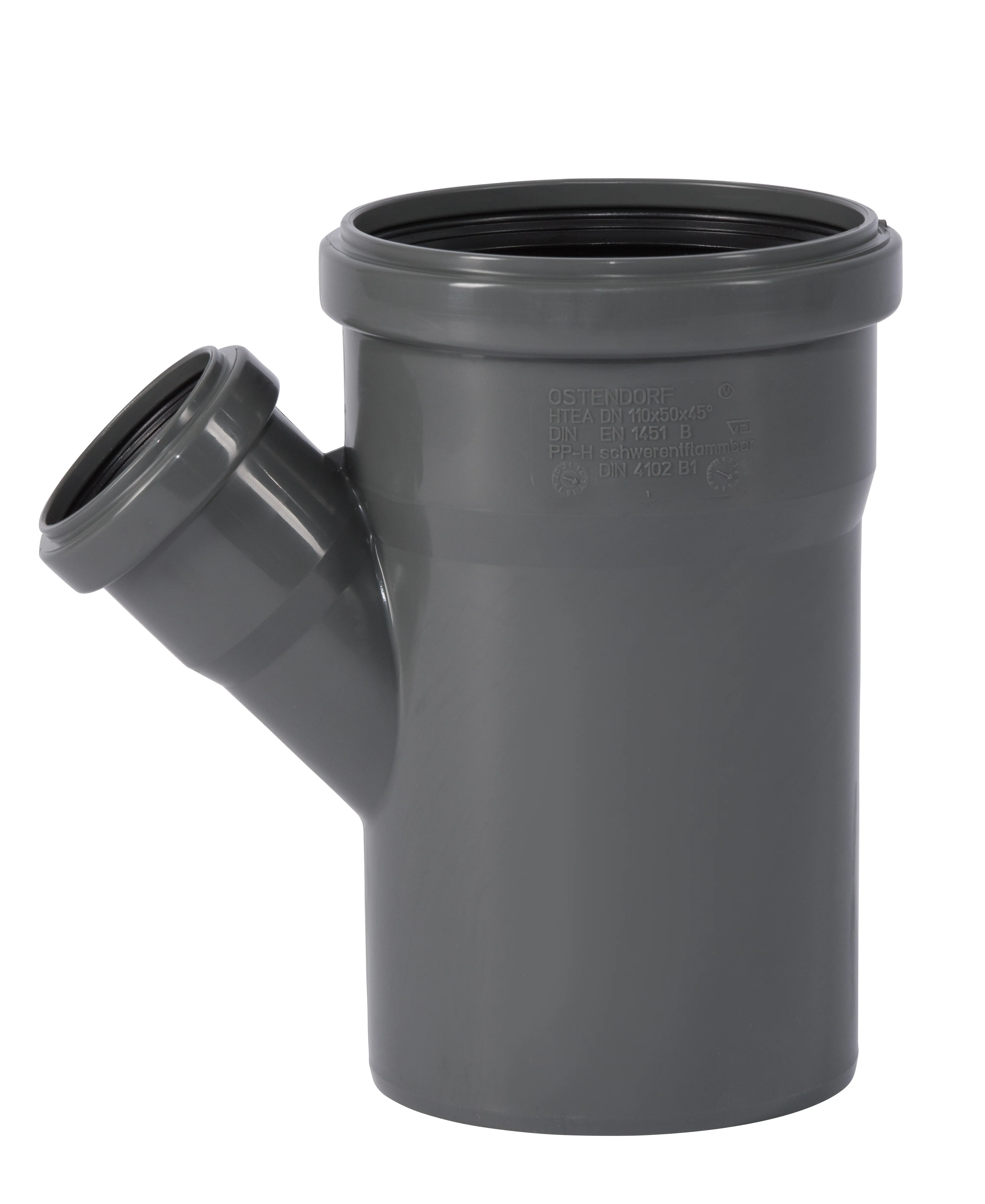 HTsafeEA Abzweig DN 110/50 45 &deg;