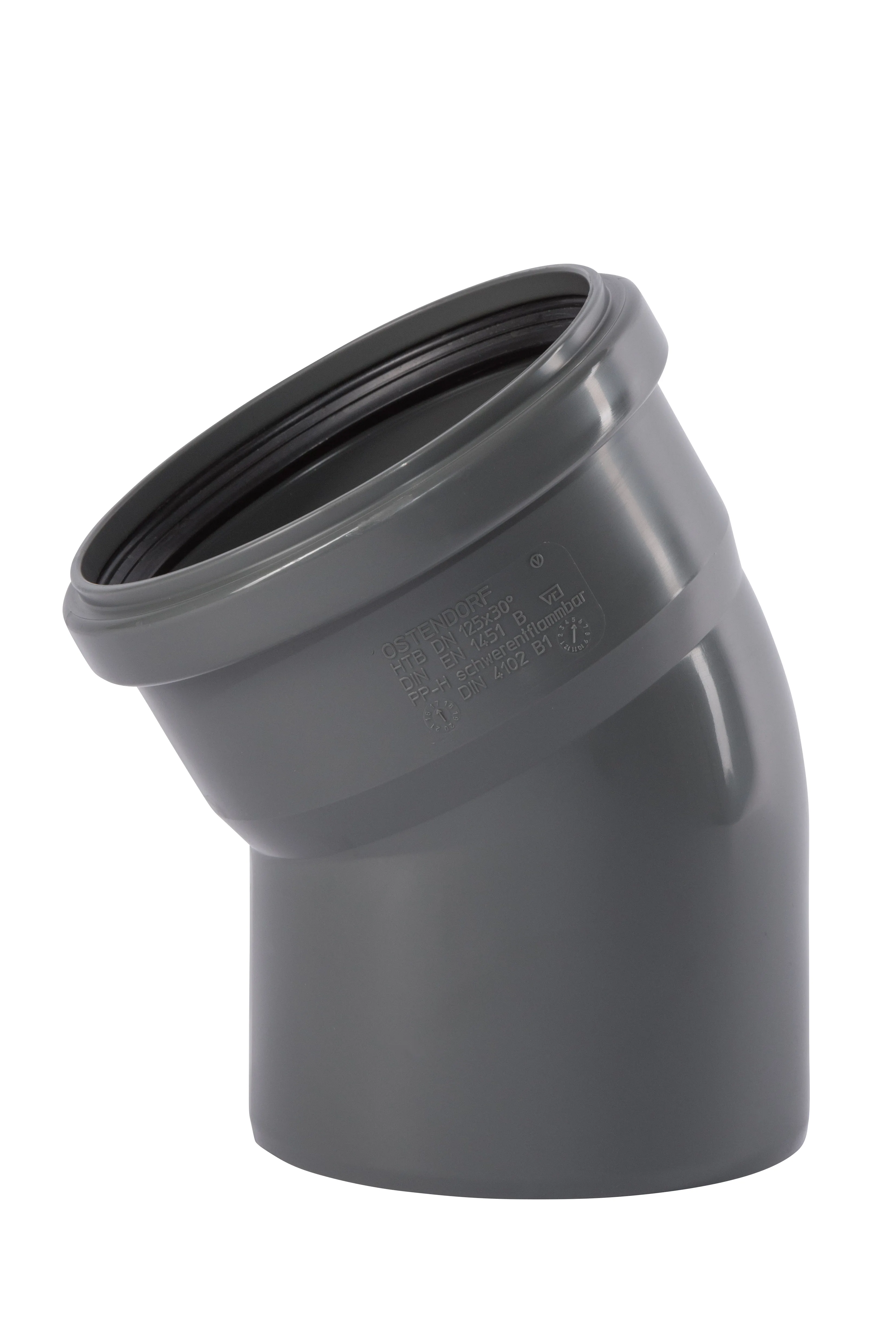 HTsafeB Bogen DN 125 30 &deg;