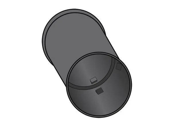 Dr&auml;n Verbindungsmuffe DN 100