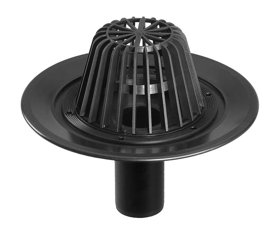 Flachdachablauf DN 70 mm / senkrecht