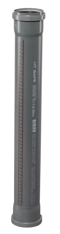 HTsafeDM Rohr DN 75 x 1500 mm
