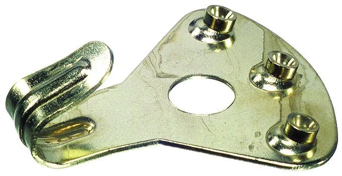 Floreat-Haken vermessingt Gr. 1