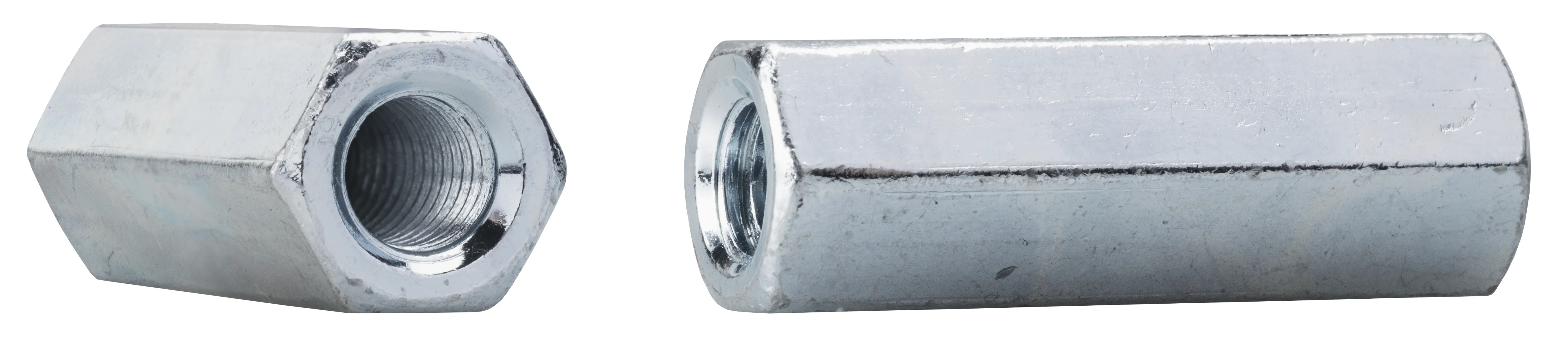 Verbindungsmutter 6-kant verz. M10x30 mm