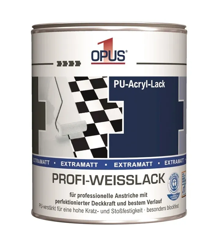 OPUS1 Profi-Weisslack wv, Extramatt