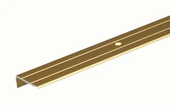 Schutzprofil Alu gold 24,5x20x1000 mm