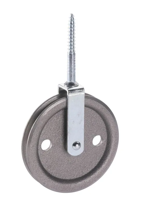 Vogelrolle Grauguss Holzschraube 30 mm