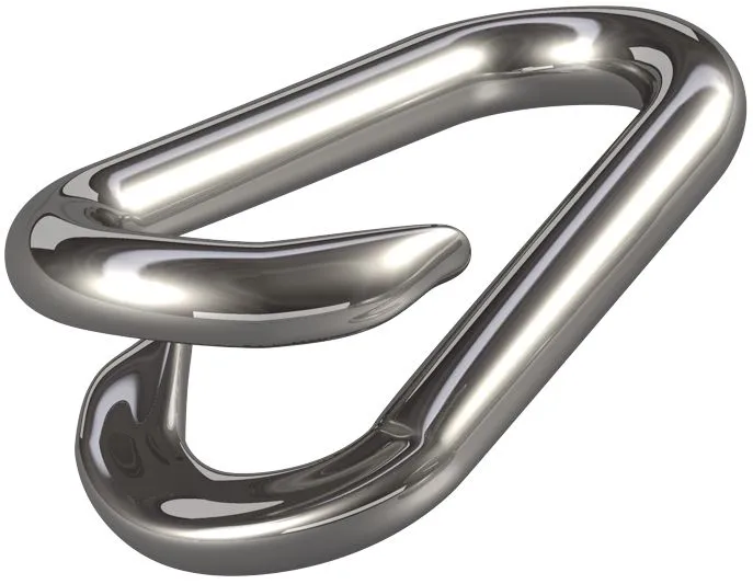 Notglieder Edelstahl 4 mm (2 St&uuml;ck)