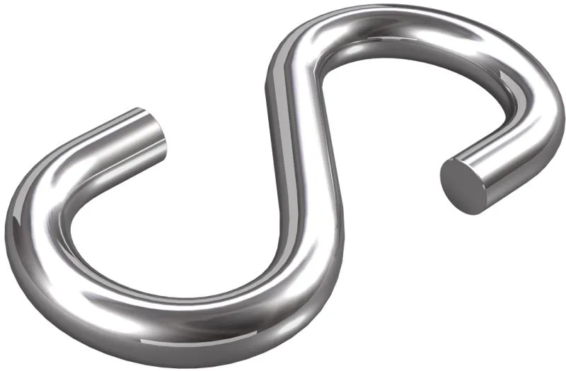 S-Haken Edelstahl 6 mm (2 St&uuml;ck)