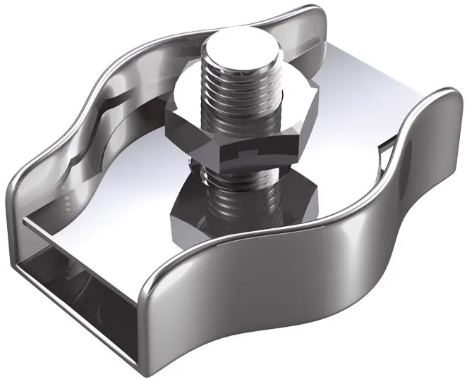 Simplex-Seilklemmen Edelst. 4mm (2St&uuml;ck)