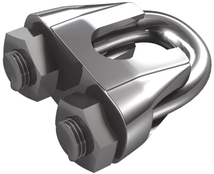 Seilklemmen Edelstahl bis 11mm (2 St&uuml;ck)