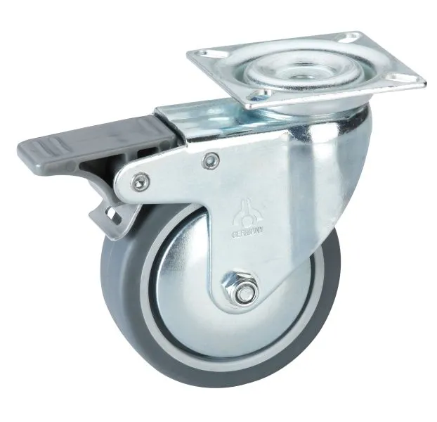 Lenkrolle vz KU-Felge TPE GL FS &Oslash;75x25mm