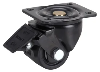 SL-Lenkrolle 65x50mm Kula, Geh. schwarz