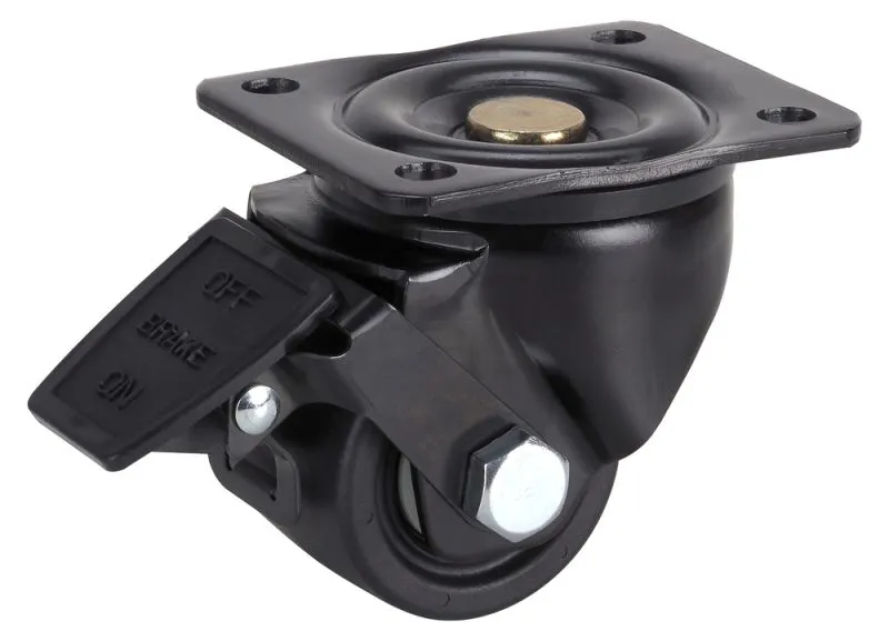 SL-Lenkrolle 65x50mm Kula, Geh. schwarz