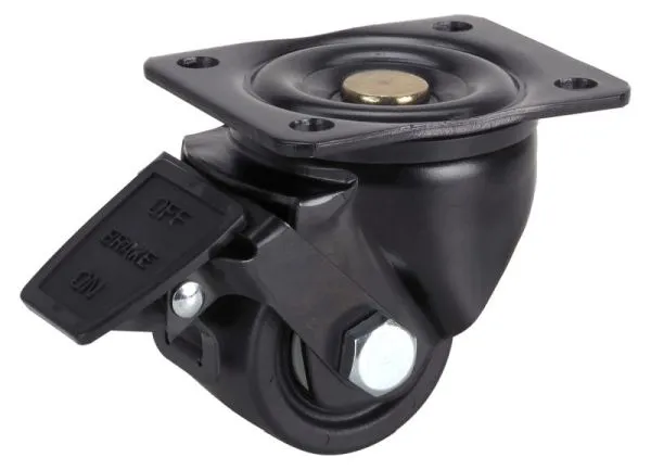 SL-Lenkrolle 65x50mm Kula, Geh. schwarz