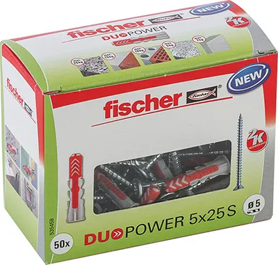 fischer Universald&uuml;bel Duopower 6x30