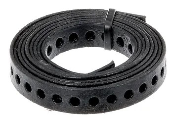 Lochband verz. schwarz 17x1,0 mm/1,5 m