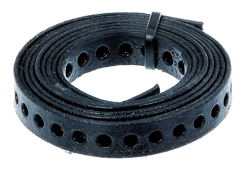 Lochband verz. schwarz 17x1,0 mm/1,5 m