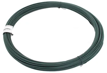 Spanndraht verz. gr&uuml;n &Oslash;3,1 mm/55 m