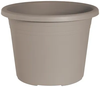 Blumentopf Cylindro taupe 14,5 L