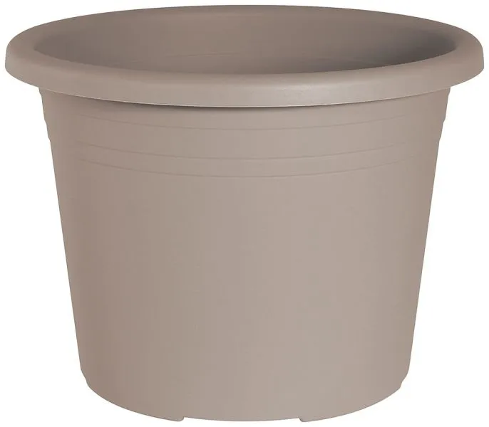 Blumentopf Cylindro taupe 14,5 L
