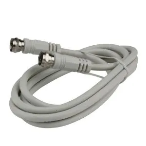 Empf&auml;nger-Anschlu&szlig;kabel F-Stecker 1,5m