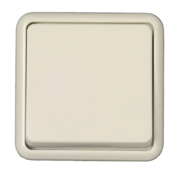 Aus-Wechselschalter wei&szlig; UP Feuchtraum