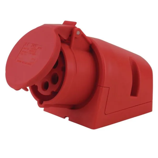 CEE-Wandsteckdose 16A Rot