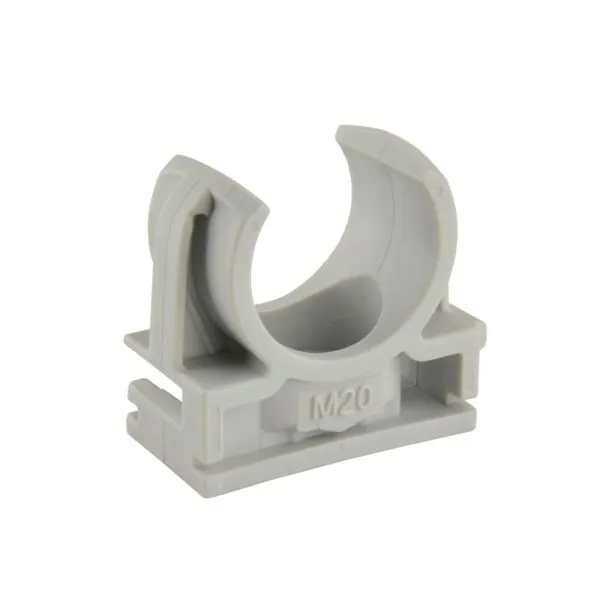 Rohr-Klemmschelle EN20 grau 50 St.