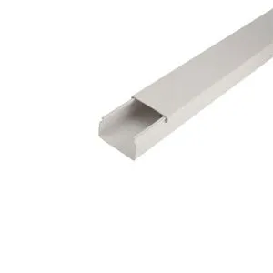 Installationskanal wei&szlig; PVC 10x20mm 2m