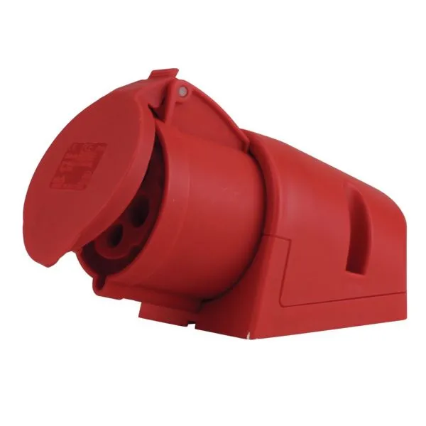 CEE-Wandsteckdose 32A Rot