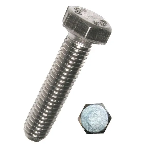 Sechskantschr. Edelstahl A2 VG M6x80 mm