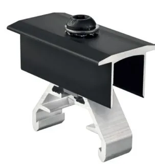 Mittelklemme 3.0, 20mm, dunkel