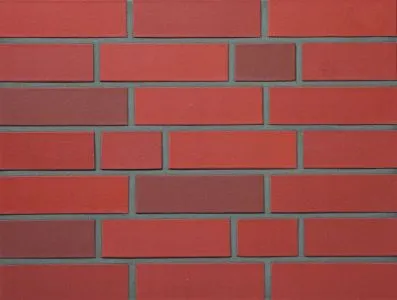 Kaminklinker NF Heide rot 7 Schlitz