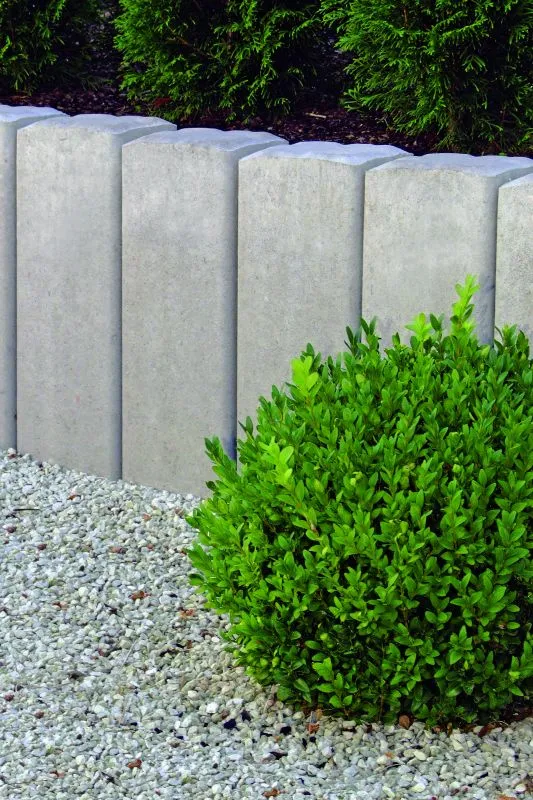 Betonrechteckpalisade Rustikal