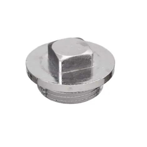 Stopfen Verchromt  1/2