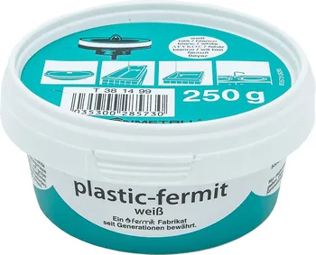 Plastik-Fermit Wei&szlig;  250 G