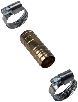Schlauchverbinder m. 2 Schlauchschellen
