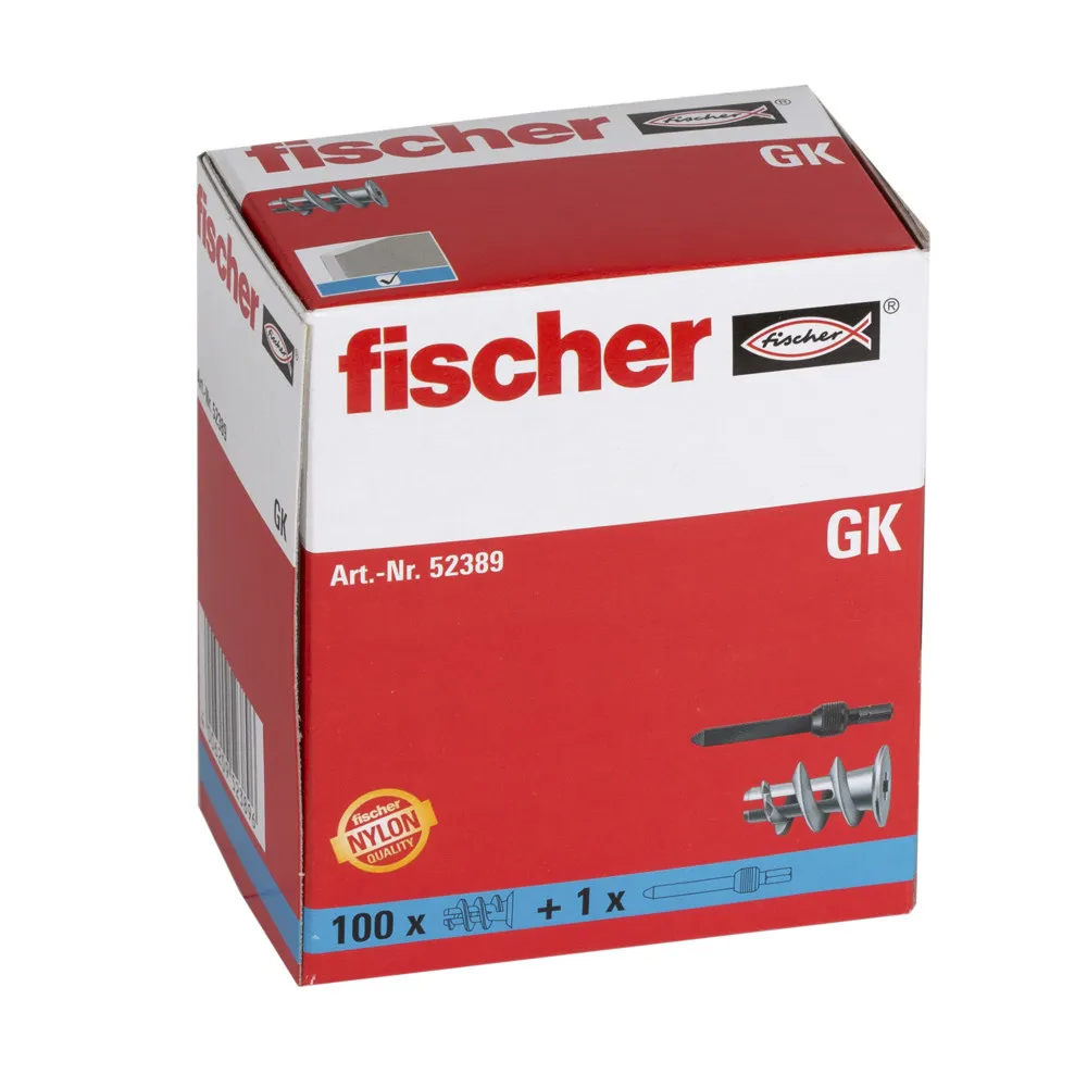 fischer Gipskartond&uuml;bel GK (100 St&uuml;ck)