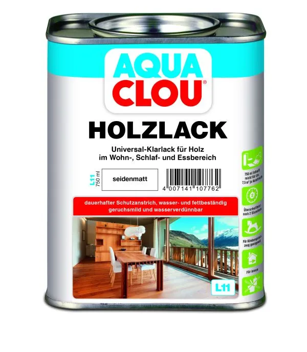 Clou Holzlack seidenmatt
