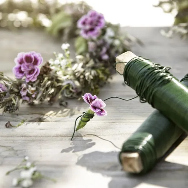 Gartendraht gr&uuml;n 50m/0,65mm