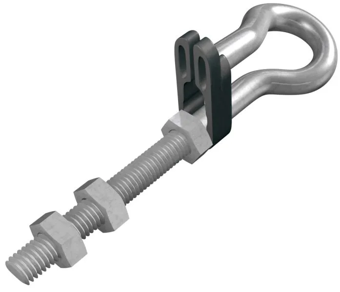 Sicherheits-Schaukelhaken vz. M12x160mm