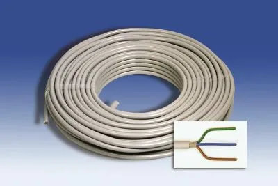 Feuchtraumkabel Nym-I    3X1,50 Qmm Grau