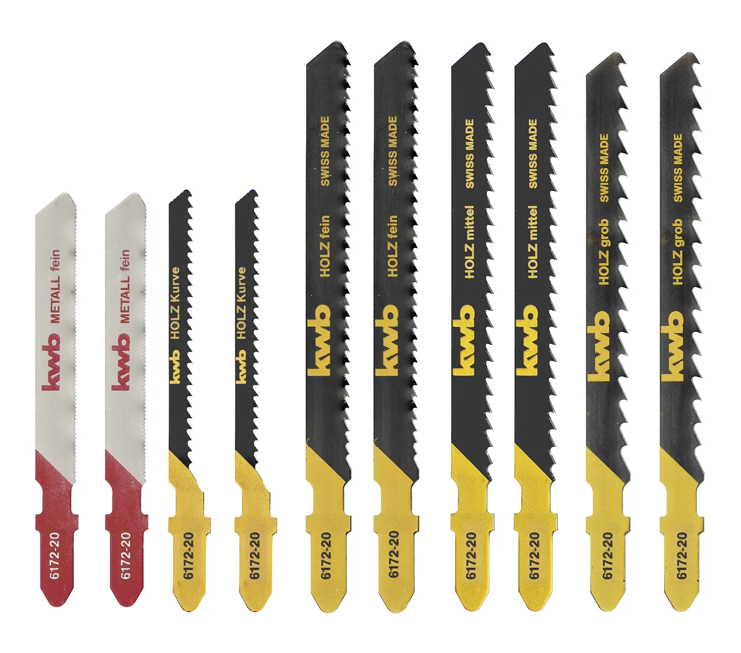 Stich-S&auml;geblatt Box S20 JIGGER 10tlg.