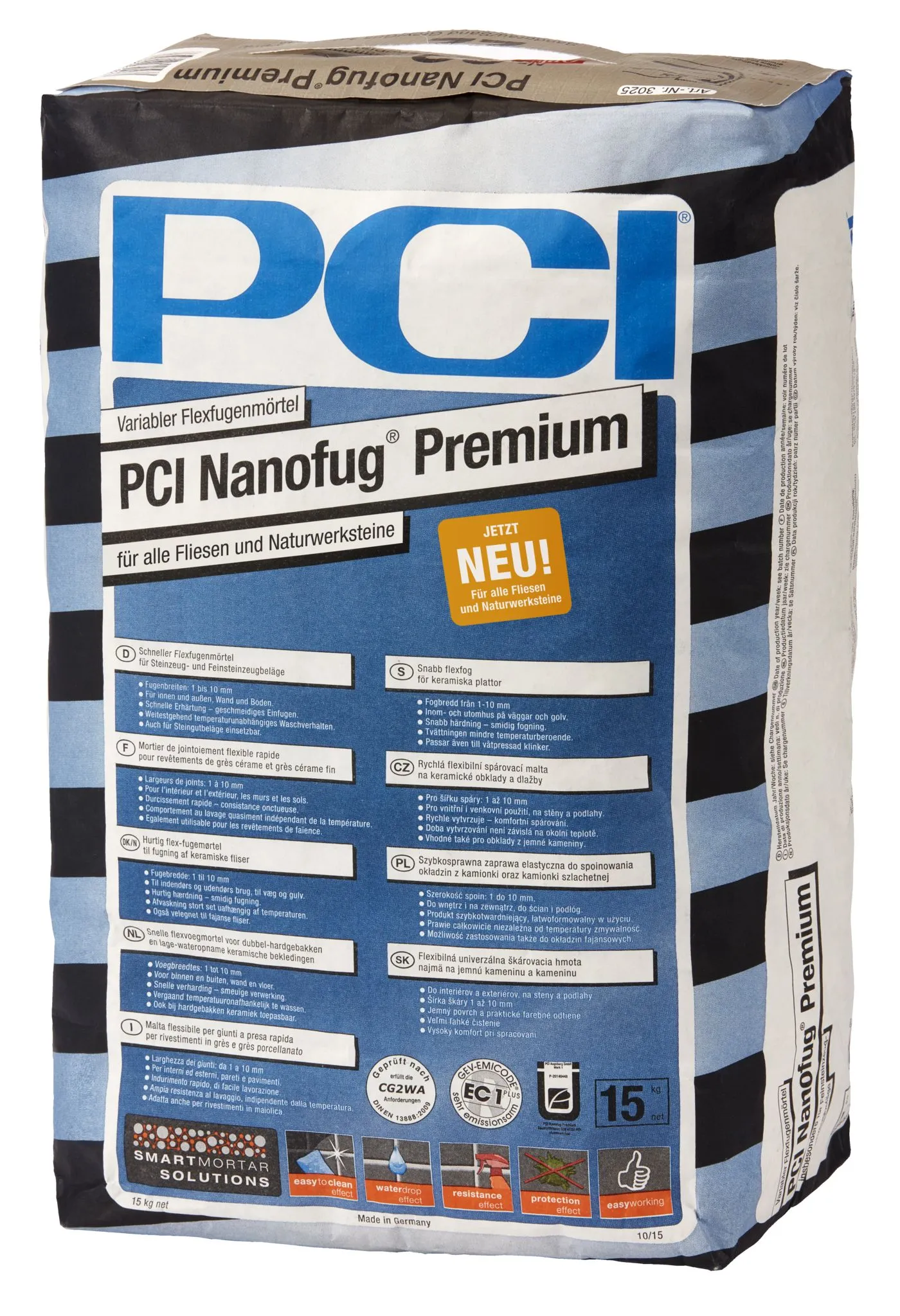 PCI Nanofug Premium anthrazit15kg
