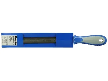 Werktsattfeile mit Heft halbrund 200 mm