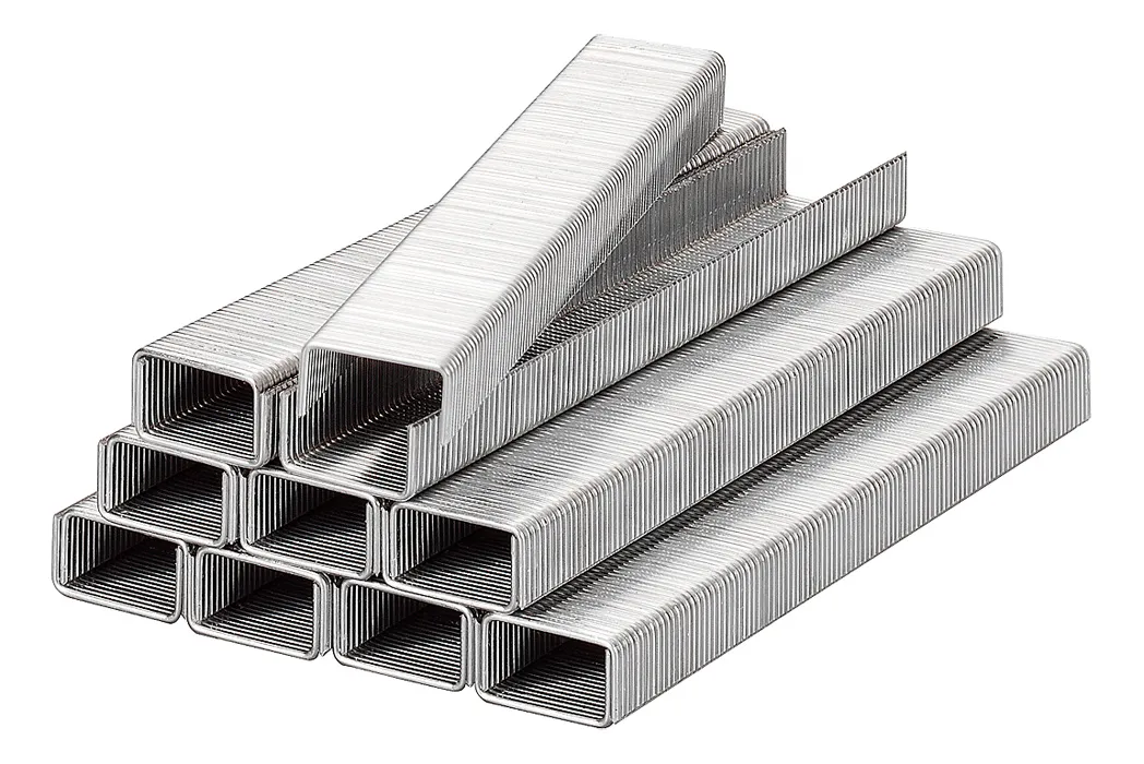 Heftklammern Stahl  6Mm