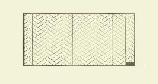 ACO Streckmetallrost, begehbar