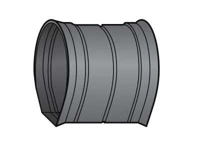 Strasil-Doppelsteckmuffe DN100